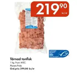 Snabbgross Tärnad tonfisk erbjuda