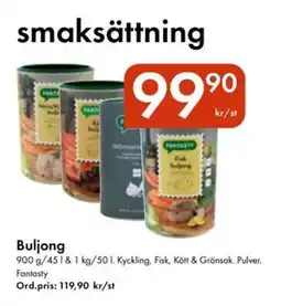 Snabbgross FANTASY Buljong erbjuda