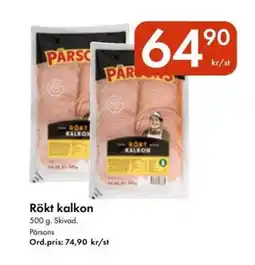 PÄRSONS Rökt kalkon