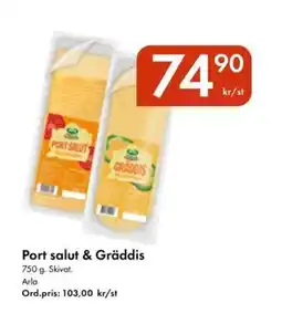 Snabbgross ARLA Port salut & gräddis erbjuda