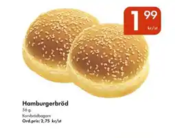 Snabbgross Hamburgerbröd erbjuda