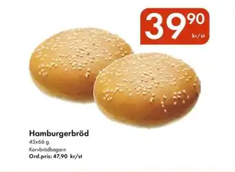 Snabbgross Hamburgerbröd erbjuda