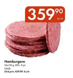 Snabbgross Hamburgare erbjuda