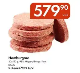 Snabbgross Hamburgare erbjuda