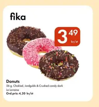 Snabbgross Donuts erbjuda