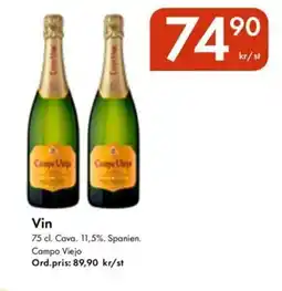 Snabbgross CAMPO VIEJO Vin erbjuda