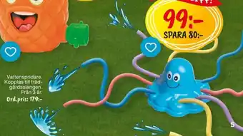 Leklust Vattenspridare erbjuda