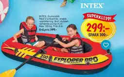 Leklust INTEX Gummibåt. erbjuda