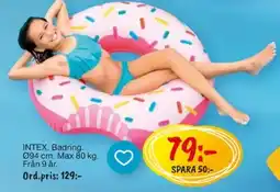 Leklust INTEX Badring erbjuda