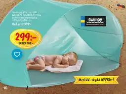 Leklust SWIMPY Pop up-talt erbjuda