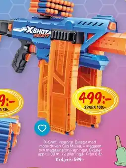 Leklust X-SHOT Insanity erbjuda