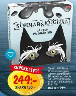 Leklust TACTIC Svt barn erbjuda