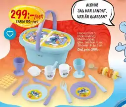 Leklust DISNEY STITCH Picknickkorg erbjuda