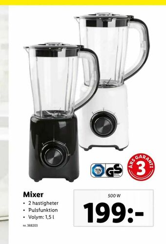 Lidl Mixer erbjuda