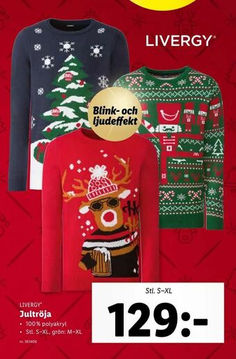 Lidl Jultröja erbjuda