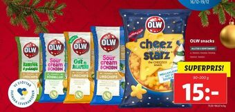 Lidl OLW snacks erbjuda