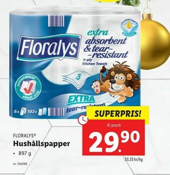 Lidl Hushållspapper erbjuda