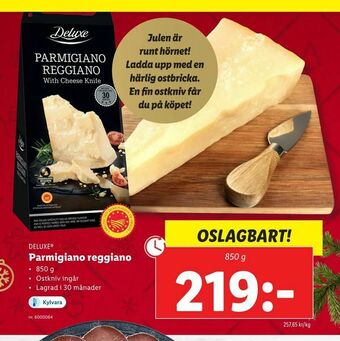 Lidl Parmigiano reggiano erbjuda