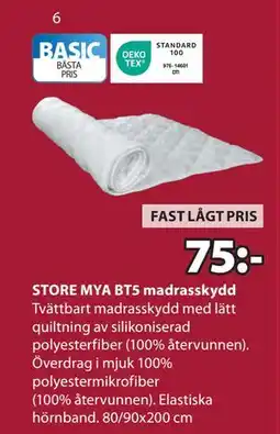 JYSK STORE MYA BT5 madrasskydd erbjuda