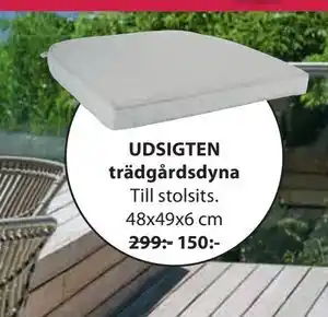 JYSK UDSIGTEN trädgårdsdyna erbjuda