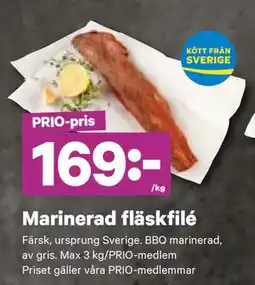 City Gross Marinerad fläskfilé erbjuda