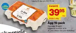 City Gross Ägg 15-pack erbjuda