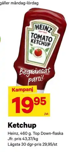 City Gross Ketchup erbjuda