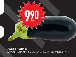 Willys Aubergine erbjuda