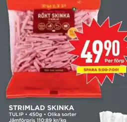 Willys Strimlad skinka erbjuda