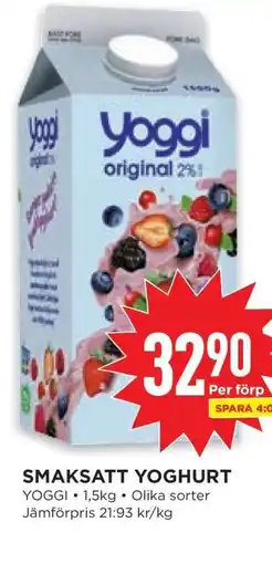 Willys SMAKSATT YOGHURT erbjuda