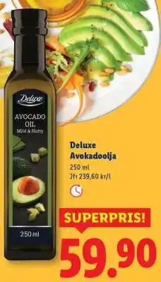 Lidl Deluxe Avokadoolja erbjuda