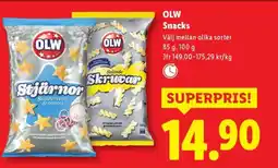 Lidl OLW snacks erbjuda