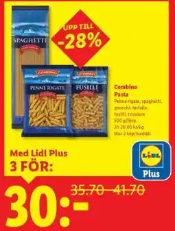 Lidl COMBINO Pasta erbjuda
