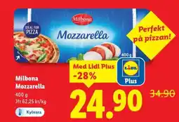 Lidl MILBONA Mozzarella erbjuda
