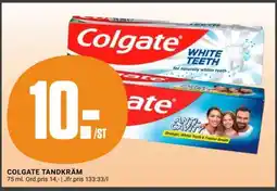 ÖoB Colgate Tandkräm erbjuda