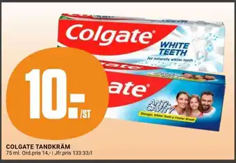 ÖoB Colgate Tandkräm erbjuda