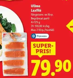 Lidl Ullmo Laxfilé erbjuda