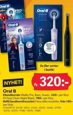 DollarStore Oral B erbjuda
