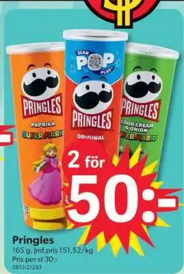 DollarStore Pringles erbjuda