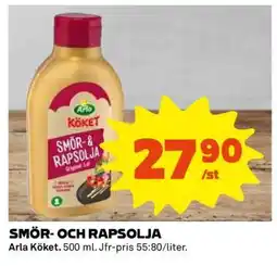 Coop Smör- och rapsolja erbjuda