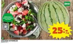 Coop Ekologisk Vattenmelon erbjuda