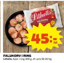 Coop Falukorv i ring erbjuda