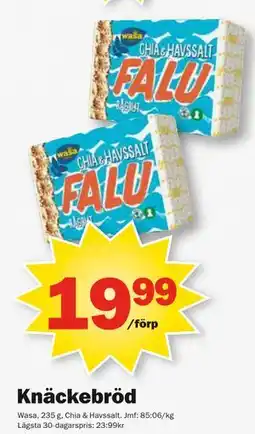 Pekås Knäckebröd erbjuda