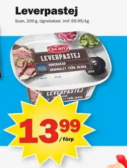 Pekås Leverpastej erbjuda