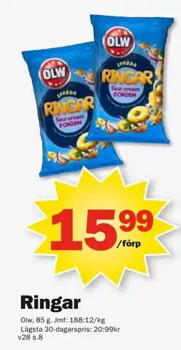 Pekås Ringar erbjuda