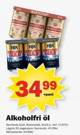 Pekås Alkoholfri öl erbjuda