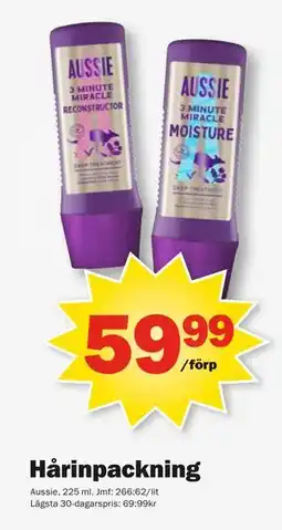 Pekås Hårinpackning erbjuda