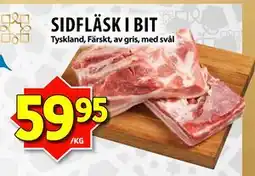 Matvärlden Tensta SIDFLÄSK I BIT erbjuda