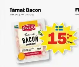 Pekås Tärnat Bacon erbjuda