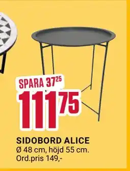 ÖoB SIDOBORD ALICE erbjuda